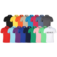 Goedkope Hoge Kwaliteit Polo Comfortabele Zachte Stijlvolle Heren Poloshirt Met Geborduurd Logo