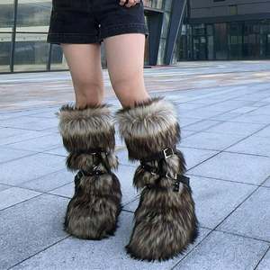 <span class=keywords><strong>Pantalon</strong></span> en cuir punk gothique unique en gros Leggings poilus - Product Image 5