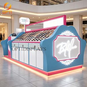 Kiosco Óptico Interior para Centro Comercial, Mostrador de Exhibición de Gafas de Sol y Lentes Personalizado con Estación de Pago - Product Image 2