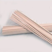 Lattes de bois carrées en pin sans fissures, sablées, pour support de jardin et décoration artisanale DIY