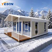 Maison modulaire préfabriquée Yeson à isolation thermique extensible, écoénergétique, pour climats froids (Canada, Norvège, États-Unis)