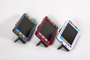 Aides auditives électroniques de 5 pouces pour malvoyants, vidéo électronique avec poignée pliable portable pour personnes ayant des problèmes de vision - Product Image 2