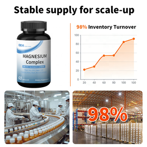 แคปซูลแมกนีเซียมคอมเพล็กซ์ คลังสินค้าที่ปรับปรุงเพื่อการจัดเก็บที่มั่นคง สำหรับผู้ขาย FBA พร้อมใบรับรอง COA และการทดสอบโดยบุคคลที่สาม - Product Image 5