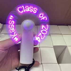 Nuove Idee Regalo 2025 per Festa Quinceañera: Ventaglio Luminoso con Messaggio Personalizzabile per Ospiti - Product Image 6