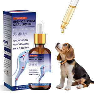 Hunde-und Katzen knochen wachstums unterstützung Flüssigkeits tropfen mit schnell absorptions sicherer Kalzium absorptions hilfe Vitamin <span class=keywords><strong>D</strong></span>-Ergänzung (60ml) - Product Image 1