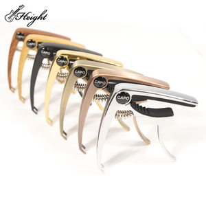 Capo de guitare Ukelele avec logo personnalisé pas cher multifonction peut placer des médiators Capo de guitare personnalisé accessoires de guitare - Product Image 4