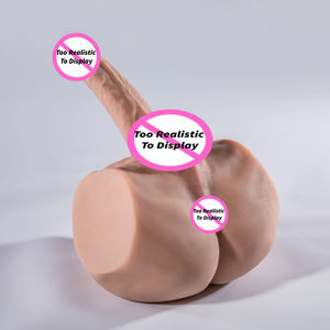 Оптовая продажа, Реалистичная Большая искусственная задница с фаллоимитатором, 4,7 кг - Product Image 3