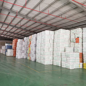 خِرَقُ مَلَابِس قُماش 25 كجم عبوة ألوان داكنة متنوعة قمصان قطنية خِرَق قُماش قطنية رخيصة - Product Image 5