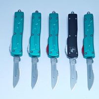 Couteau de poche Hunter CNC en aluminium aéronautique, pratique pour le camping, EDC, haute qualité, lame droite, fabriqué en Chine, sac oppo
