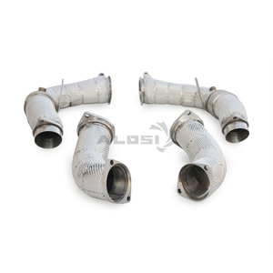 Tuyau d'échappement pour <span class=keywords><strong>BMW</strong></span> X6M G96 4.4T 2024-2026, échappement haute performance, downpipe, ajustement parfait - Product Image 2