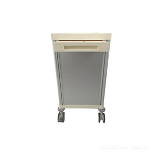 Carrito de entrega de medicamentos Kang Jun de 650x480x900 mm con cajón abatible para uso hospitalario - Product Image 3