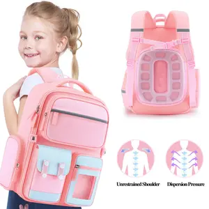 Children's Backpack 2023 New Trendy Schoolbag Travelling School Shoulder Backpack For Teen Little Girl (pink) mochila brand