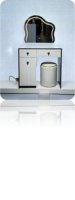 Coiffeuse blanche moderne avec miroir LED artistique et tiroirs de rangement, ensemble de coiffeuse avec tabouret pour chambre à coucher, vente en gros