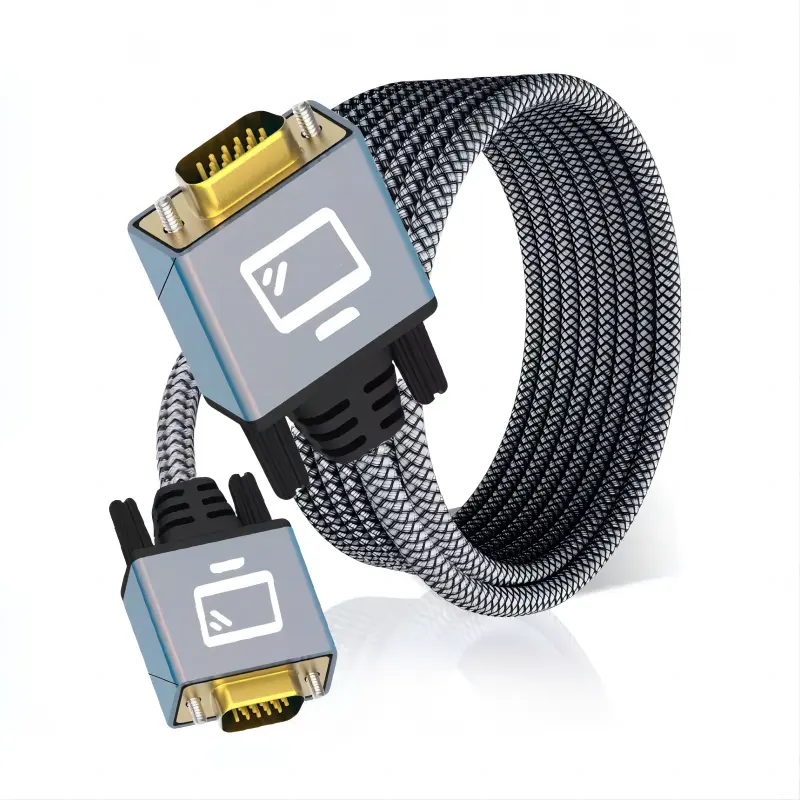 Best Quality and Service High Speed 3+6 VGA Monitor Cable For Male to Male Computer Cable VGA Cable