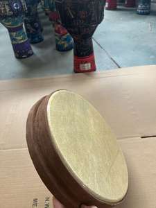 La fábrica produce pieles de tambor de 12 pulgadas hechas de material de poliéster. Estas cuerdas para tambor son adecuadas para que los tambores africanos las utilicen. - Product Image 4