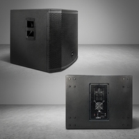 Subwoofer Aktif 18 Inch 800W RMS 3200W Max DSP Kelas-D Berbahan Kayu Speaker Bass Profesional untuk Panggung Pernikahan DJ