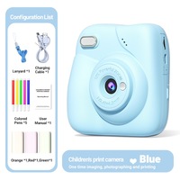 Cámara de Juguete OEM para Niños, Impresión Instantánea de Fotos, CMOS de 48MP, Zoom Óptico de 10x, Filtros Creativos, Regalo de Viaje al Aire Libre, Portátil, Lente Dual