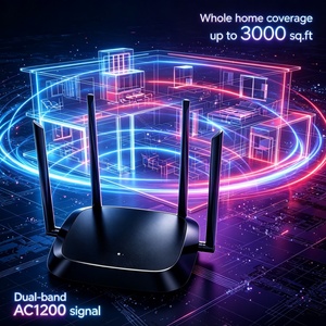 Routeur WiFi 6 portable <span class=keywords><strong>AX6000</strong></span> double bande avec gestion des appareils par IA pour la maison, l'école et le bureau - Product Image 3