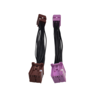 Faisceau de câblage du module de commande de carrosserie (BCM) pour véhicule hybride, 32 broches, connecteur marron-violet, référence 1600280014 1600280017