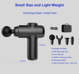 <span class=keywords><strong>Mini</strong></span> pistola de masaje Fascia portátil de bolsillo para cuerpo y cabeza, producto superventas para gimnasio/oficina, masajeador doméstico de viaje - Product Image 3