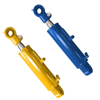 Vérin hydraulique à double effet en acier au carbone chromé dur, fabrication sur mesure, marque KaiXin, certifié ISO9001, garantie d'un an