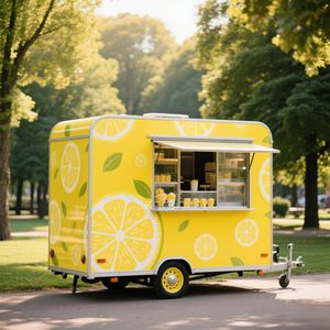 2025 Store High Quality Crepe Kiosk Corn Chips Trailer Street Food Truck with Full <b>Kitchen</b> - Product Image 4