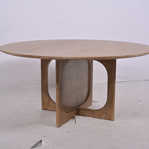 Özel Tasarım Lüks Masif Ahşap Kiralık Mobilya Yaratıcı Çapraz Ayaklı Tasarım Düğün Masası Etkinlik Partisi İçin - Product Image 5