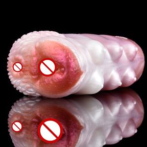 Adam için hayvan seks oyuncak erkek Masturbator cep kedi Masturbating - Product Image 2