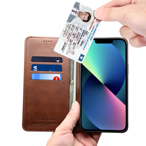 เคสโทรศัพท์ SUTENI สำหรับ <span class=keywords><strong>iPhone</strong></span> 18 Pro Max พร้อมที่ใส่บัตรแม่เหล็ก ฝาพับแบบกระเป๋าสตางค์ หนัง<span class=keywords><strong>เทียม</strong></span> รุ่น 17 16 Plus 15 Pro 14 13 12 - Product Image 2