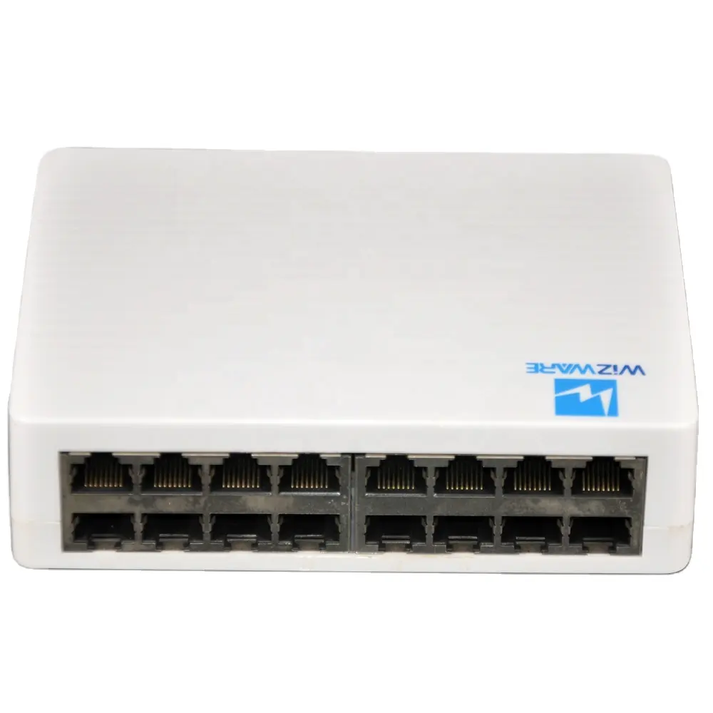 Fabrika fiyat 16 port 100Mbps Ethernet anahtarları dökümü ev ağ anahtarı, anahtarı kapasitesi 3.2Gbps