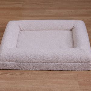 Nouveau lit pour chien classique en mousse à mémoire de forme, couleur unie de luxe, canapé pour animaux de compagnie en mousse à mémoire de forme, coussin donut antidérapant, doux et imperméable - Product Image 6
