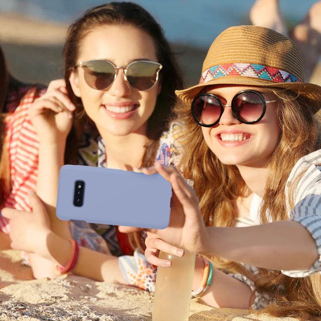 For Samsung Galaxy S10e Protective Case Soft Liquid Silicone Shockproof Soft Shell Galaxy S10e Phone Cover