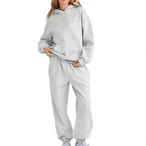 Conjunto Deportivo para Mujer al por Mayor, con Logotipo Personalizado, Sudadera con Capucha de Alta Calidad, Pantalones con Cordón, Ligero y Transpirable para Correr - Product Image 4