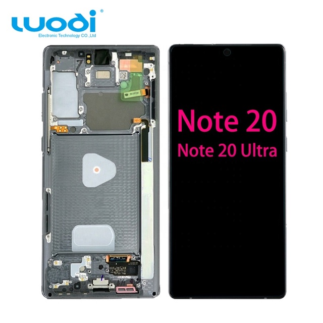 LCD Manufacturer Phone Screens Display Panel De Pantalla Lcd for Samsung Galaxy Note 20 Ultra Pantalla Fix Broken Phone Screen