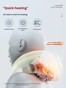 Massaggiatore per spalle e collo SIAASOO N2, massaggiatore per colonna vertebrale cervicale, schiena e collo, muscolo trapezio - Product Image 4