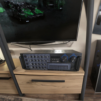 Amplificateur audio domestique compétitif avec lecture USB SD, mixeur de puissance professionnel avec écho pour usage domestique