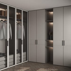 <span class=keywords><strong>Poliform</strong></span>, Muebles Minimalistas del Mismo Estilo, Armario Vestidor Italiano para Dormitorio Principal, Adecuado para Armarios de Alta Gama - Product Image 5