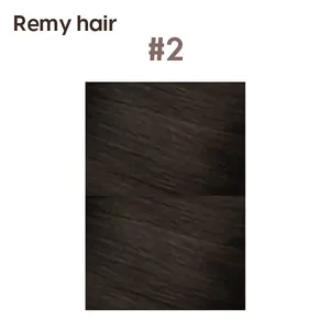 100 Remy rambut manusia kualitas tinggi ekstensi rambut ditarik ganda stok besar dalam berbagai warna dan panjang