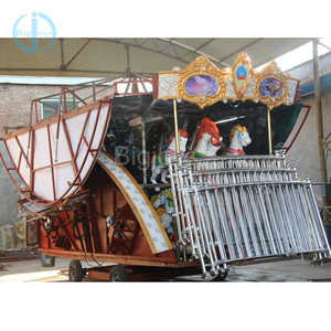Manège mobile de haute qualité à 16 places avec remorque <span class=keywords><strong>pour</strong></span> <span class=keywords><strong>parc</strong></span> <span class=keywords><strong>d</strong></span>'attractions en vente - Product Image 5