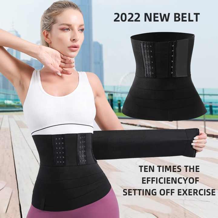 Custom Lose Weight Snatch Me up Bandage Wrap Waist Band Invisible Hook Tummy Trimmer Belt Wrap Waist Trainer Tummy Wrap Shaper