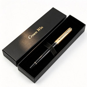 Caja de Regalo Cuadrada de Cartón de Lujo para Bolígrafos OEM con Tapa y Base Reciclables, Forro de Esponja y Estilo de Carpeta Personalizable - Product Image 3