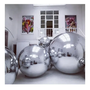 Inflatable Metallic Spheres Party Decor Giant Balloons Blow up Reflective <strong>Ball</strong> Big Shiny <strong>Mirror</strong> <strong>Ball</strong> PVC Inflatable <strong>Mirror</strong> <strong>Ball</strong> - Product Image 4