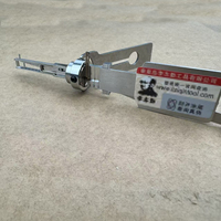 Outil de décodage et de crochetage LISHI 2-en-1 HU162T-9 EXT & HU162T-10 EXT pour les nouvelles Volkswagen Audi Polo (Argent)