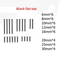 Vis à tête plate/creusée/ronde pour voiture 4x4 Tamiya YF faite maison, modèle L02 15510 15508 95415 9543, Chine continentale