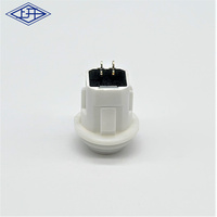 Bouton-poussoir étanche 3A 250V 16mm de couleur blanche, fourni par l'usine