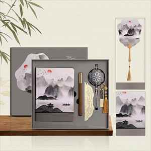 Set de Cuadernos de Papel Creativos con Diseño de Tendencia Nacional, Regalo Empresarial Personalizado, Exquisito, Conmemorativo Escolar, Impresión UV - Product Image 1