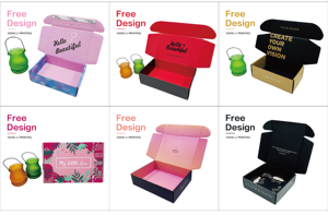 Biểu tượng tùy chỉnh sóng món quà sang trọng gấp hộp OEM Nhà Máy vận chuyển hộp bưu phẩm bao bì sinh thái thân thiện các tông hộp giấy - Product Image 6