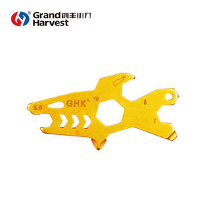 शार्क डिजाइन चाबी की अंगूठी सलामी बल्लेबाज पेचकश षट्भुज रिंच मिनी अस्तित्व बहु उपकरण कार्ड चाकू - Product Image 4