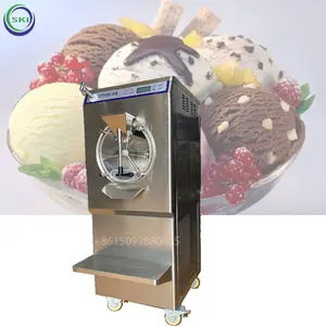 Máquina de sorvete dura de aço inoxidável, congelador pequeno, máquina para fazer sorvetes