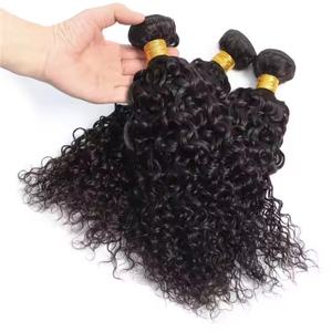 <span class=keywords><strong>Prix</strong></span> de gros Petits paquets bouclés crépus 100% cheveux vierges indiens bruts non transformés Cheveux humains afro crépus pour le tressage - Product Image 4